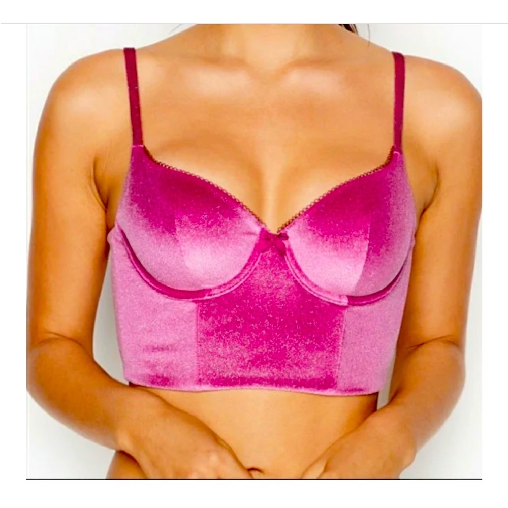 Victoria's Secret Body By Victoria Sparkle Bustier Top